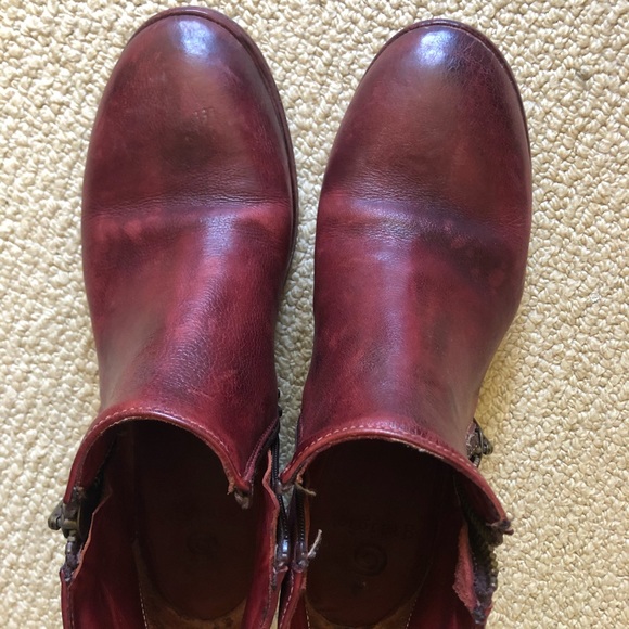 Gidigio 39.5 red ankle boot - Picture 2 of 6